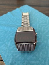 Orologio Vintage Fossil Rosso