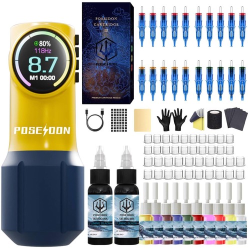 Poseidon kit tatuaggio - tatuaggio,,