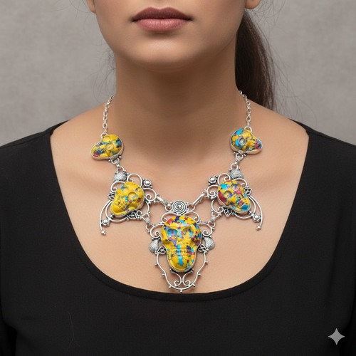 Collana argento sterling - in,