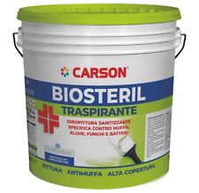 Idropittura traspirante Certificata antimuffa Pittura bianca Carson Biosteril