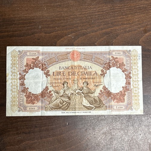 10000 lire capranesi - 10000,