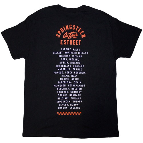 Shirt bruce springsteen tour - t-shirt,
