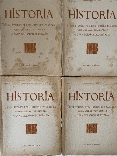 Annata completa 1931 - , historia