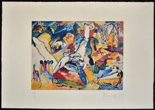 Wassily kandinsky litografia - kandinsky,,