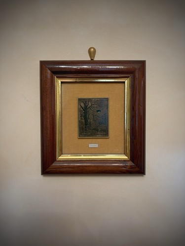 Quadro lastra oro - su,