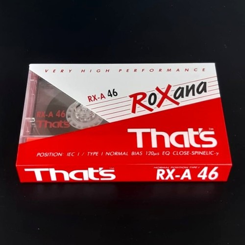 Audio cassette that a 46 - cassette, rx-a