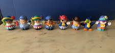 8x lotto PUPAZZI MATTEL 2006 LITTLE PEOPLE PIRATE