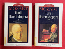 MOZART - TUTTI I LIBRETTI D'OPERA 2 Volumi Ed. Newton (1996) Libri musica