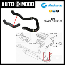 MANICOTTO INTERCOOLER TUBO ARIA PER FIAT GRANDE PUNTO EVO 1.3 MJT 51816508