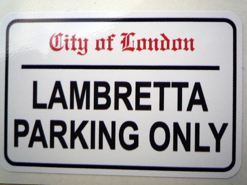Solo parcheggio lambretta - solo,