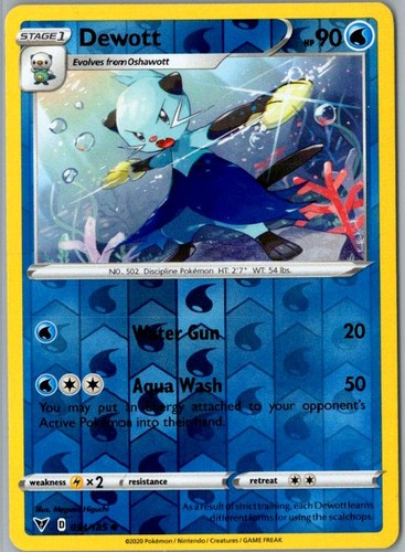 Dewott uncommon swsh04 - dewott, vivid