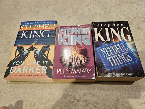 Stephen king paperback horror - king,