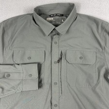 Camicia da campo Eberlestock Owyhee uomo grande grigia manica lunga escursionismo outdoor
