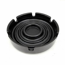 Kartell Posa Cenere POSACENERE Ashtray 4640 Nero Designer Anna Castelli Ferrieri