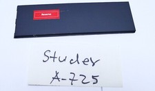 Studer A-725 pannello frontale