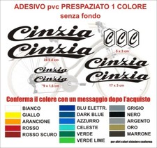 KIT Adesivi CINZIA Bici