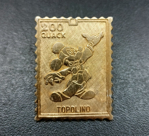 Francobollo 200 quack topolino - quack,