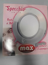 Specchio con luce, luminoso