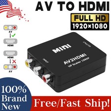 RCA to HDMI Converter Adapter