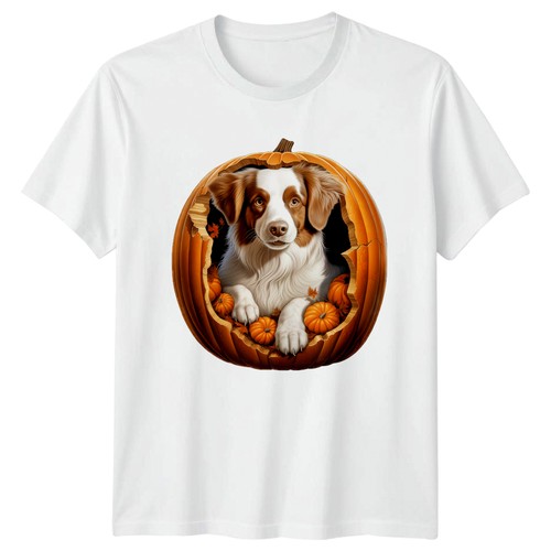 Maglietta halloween cane - maglietta,