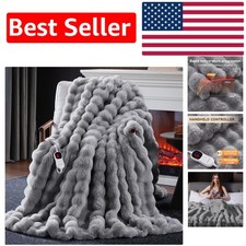 Luxury Heated Faux Rabbit Fur
