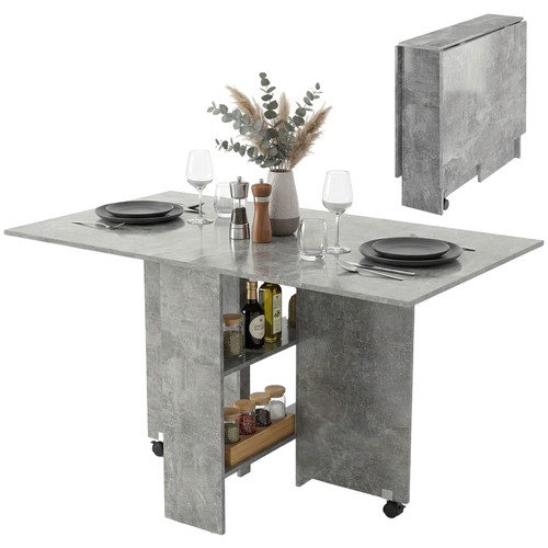 Homcom tavolo pieghevole con - tavolo,