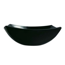 Ciotola Delice Noir Nera 14 cm Vetro Temprato Arcoroc | Servizio Piatti Quadrati