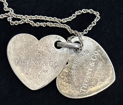 Collana con ciondolo doppio