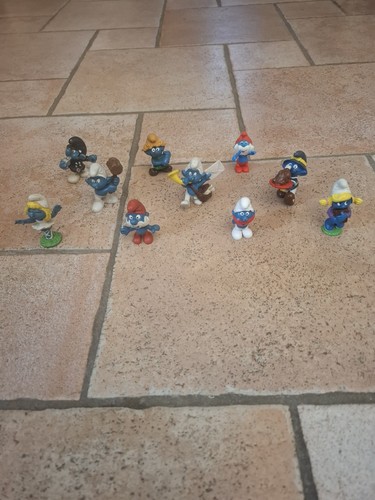 Puffi collezione anni 70 - puffi,