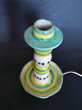 Lampada Abatjour MACS Vietri SAN  MARINO Ceramica Max Melamerson ICS Melis