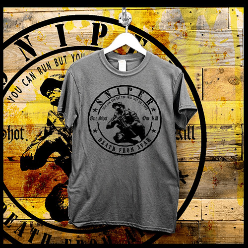 Sniper shirt military - sniper,