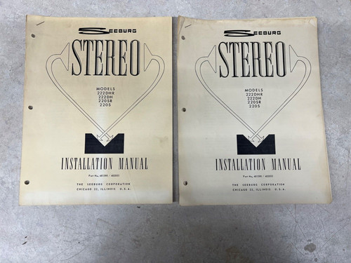 Seeburg jukebox stereo - seeburg,