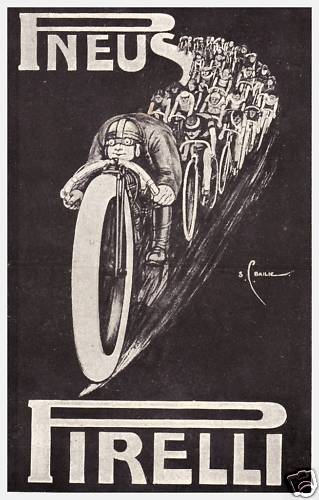 Pubblicita 1919 pneus pirelli - 1919,