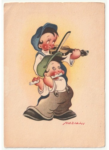1947 nadiani cartolina epoca - 1947, d'epoca