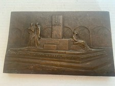 Targa in bronzo, Ai Medici