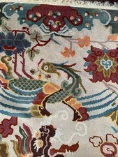 Tappeto tibetano vintage drago