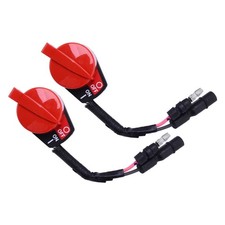 2Pcs Interruttore arresto