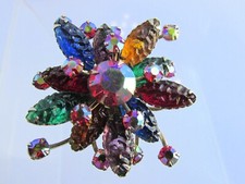 Spilla spilla strass vetro