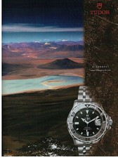  PUBBLICITA' ORIGINALE DEL 2000 -  OROLOGIO HYDRONAUT TUDOR