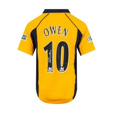 Maglia autografo michael owen - autografo,