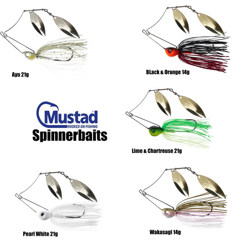 Spinnerbait esca doppia lama