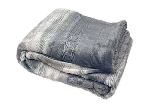 Plaid stampato invernale caldo - plaid,