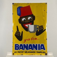 Insegna Smaltata Banania -