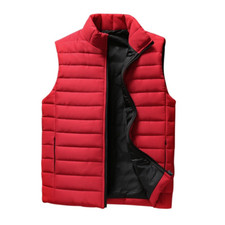 Mens  Vest Quilted Bubble