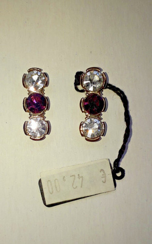 Orecchini punto luce zirconi
