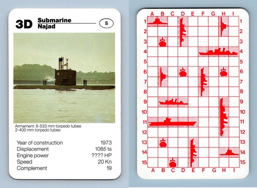 Submarine najad battleships - submarine,