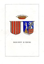 Araldica stemma araldico della famiglia Rossi-Scotti di Perugia