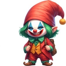 Joker cartone animato gnomo