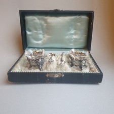 Saliere Antiche in Argento 800