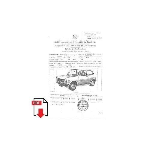 1975 autobianchi 112 abarth - a,